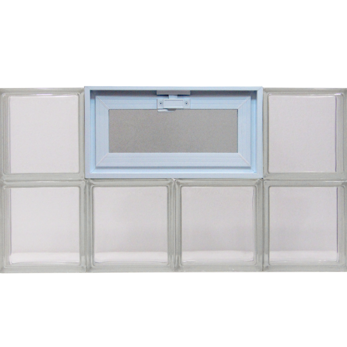 panels of glass blocks