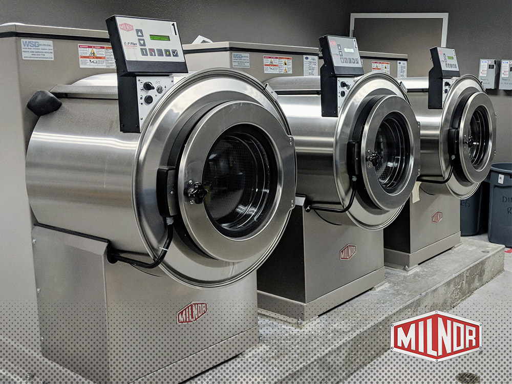 commercial laundry equipment milnor dryers
