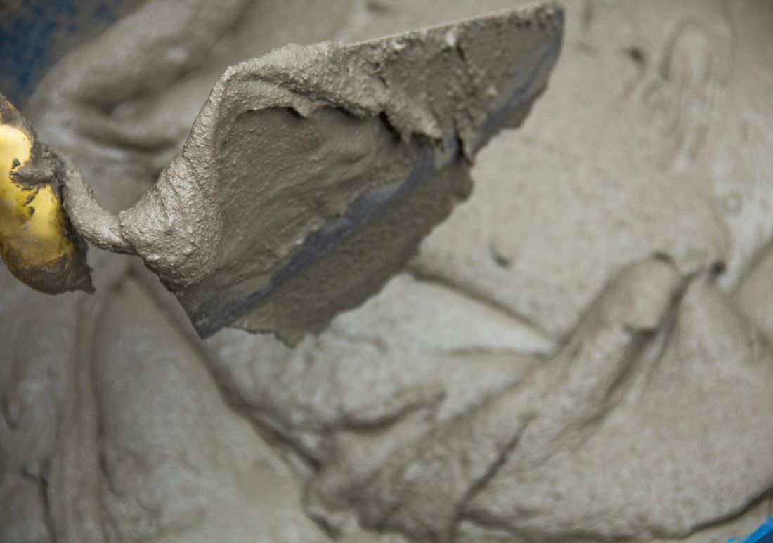quikrete glass block mortar